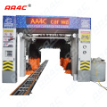 AA4C car wash machine tunnel 9 brushes tunnel car washing machine automatic  car wash machine roll-over